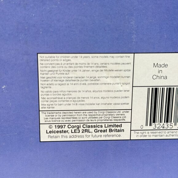 1997 Corgi Classics Chipperfields Circus Elephant Transport Lorry Trailer Set - Picture 8 of 8